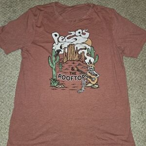 Pecos & The Rooftops Concert T-Shirt Size X-Large